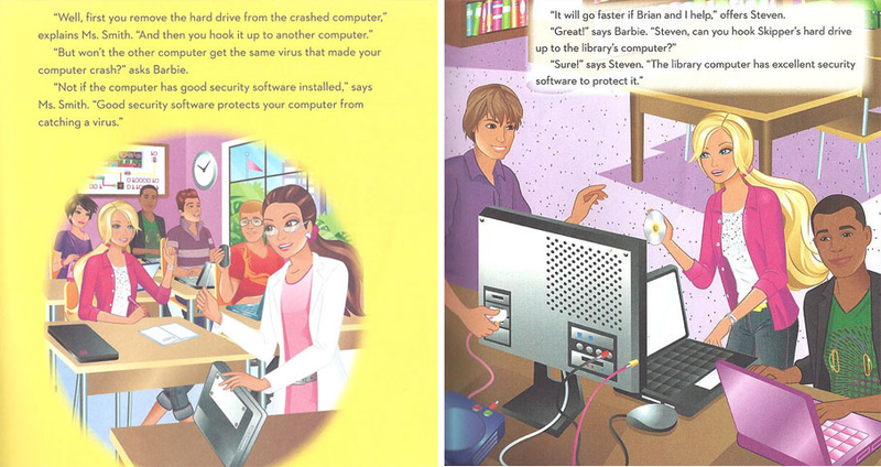 Illustration for article titled El libro de la Barbie programadora desata la polémica por sexista